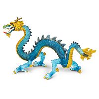 Картинка Фигурка Китайский синий дракон Цзюлун Safari 10175 095866101701