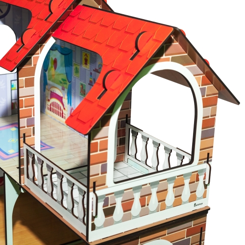 Картинка Кукольный домик Венеция деревянный для девочек (Алатойс) Alatoys КД02 4660181751144 фото 7