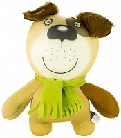 Картинка Антистрессовая игрушка Звери в шарфах Собака 36*23 см Штучки, к которым тянутся ручки 14аси37мив-4 2424680002341