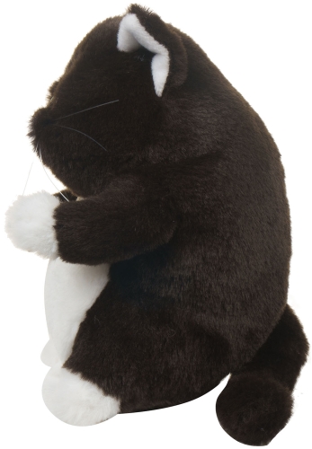 Картинка Игрушка мягкая Толстый кот 20 см (горький шоколад) Lapkin AT365258 4627093652587 фото 4