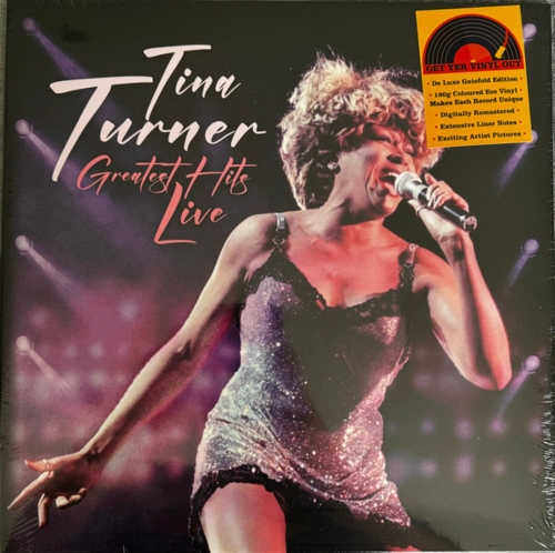 Картинка Tina Turner Greatest Hits Live Coloured Eco Vinyl (LP) Get Yer Vinyl Out Music 402079 4753399723833 фото 2