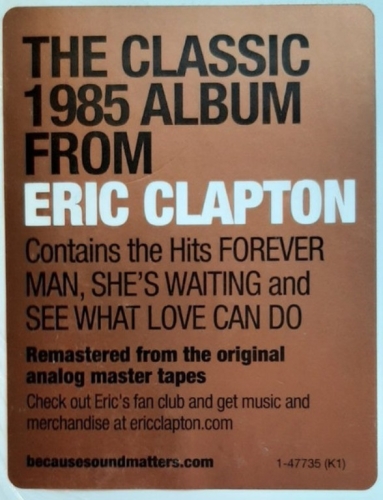 Картинка Eric Clapton Behind The Sun (2LP) Reprise Records 401718 093624968825 фото 5