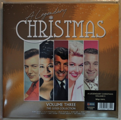 Картинка A Legendary Christmas Vol 3 The Gold Collection (Black Vinyl) (LP) Second Records 401529 9003829988109 фото 2