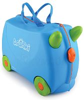 Картинка Детский чемодан Terrance голубой на колесиках Trunki 0054-GB01-P1 5055192200054