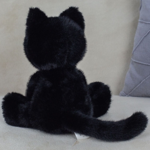Картинка Мягкая игрушка Черный кот 27 см ТО-МА-ТО LH602723001BK 4660185254764 фото 4
