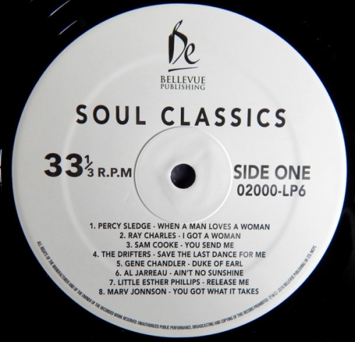 Картинка Soul Classics Various Artists (LP) Bellevue 401419 5711053020369 фото 4