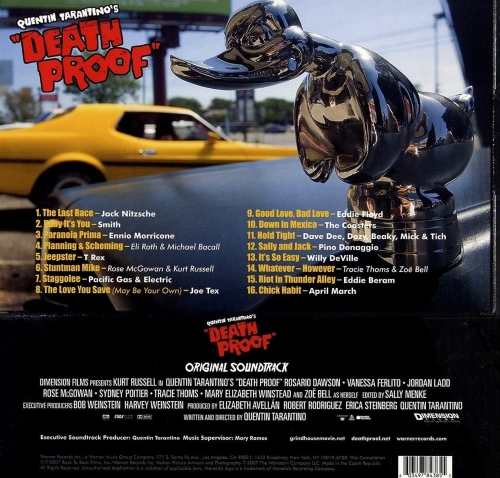 Картинка Quentin Tarantino's Death Proof Soundtrack Coloured Vinyl (LP) Warner Music 400774 603497843855 фото 4