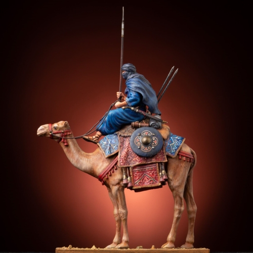 Картинка Оловянная миниатюра Туарег на верблюде Балтийская коллекция солдатиков 3.4-024 2424680008008 фото 2