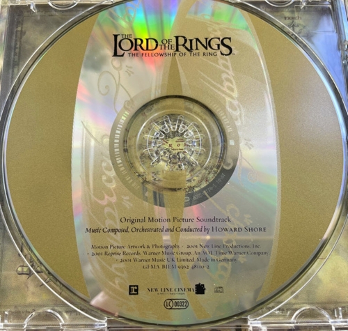 Картинка The Lord Of The Rings The Fellowship Of The Ring Soundtrack Howard Shore (CD) Reprise Records Music 402110 093624811022 фото 3