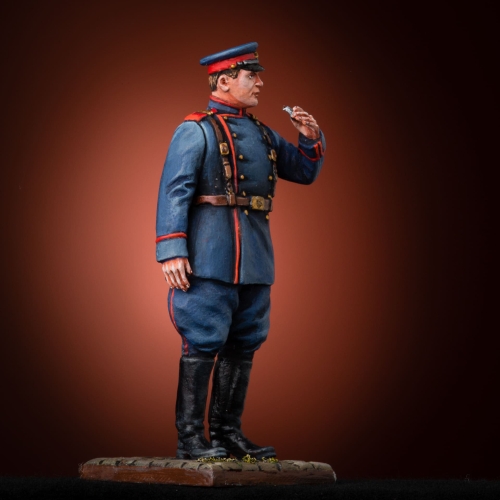 Картинка Оловянная миниатюра Младший сержант милиции в мундире образца 1947 года Балтийская коллекция солдатиков Пр-48-01 2424680008589 фото 6