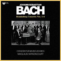 Картинка Johann Sebastian Bach Brandenburg Concertos Nos. 1-6 Concentus Musicus Wien Nikolaus Harnoncourt (2LP) Warner Classics 401215 190295020309