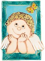 Картинка Панно Ангел с бабочкой декоративное авторской ручной работы КМ Ариадна КМА-ПД-25 2424680005496