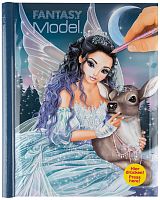 Картинка Альбом для раскрашивания Fantasy Model с музыкой и подсветкой Ледяная принцесса 0410727/0010727 4010070420307
