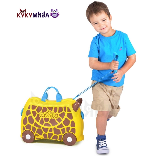 Картинка Детский чемодан Жираф Джери на колесиках Trunki 0265-GB01 5055192202652 фото 7