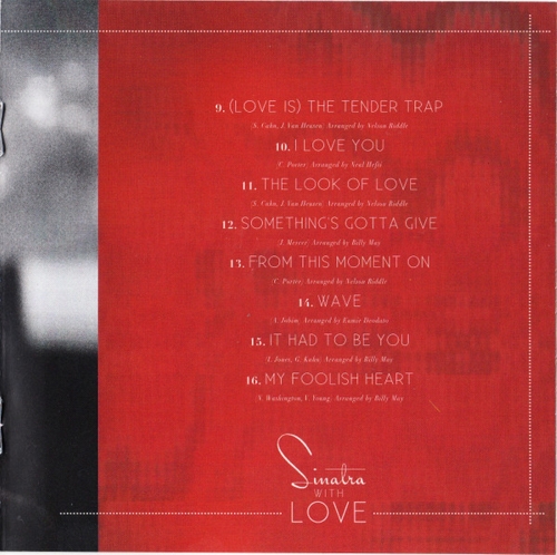 Картинка Frank Sinatra With Love (CD) Capitol Records Music 402081 602537652143 фото 5