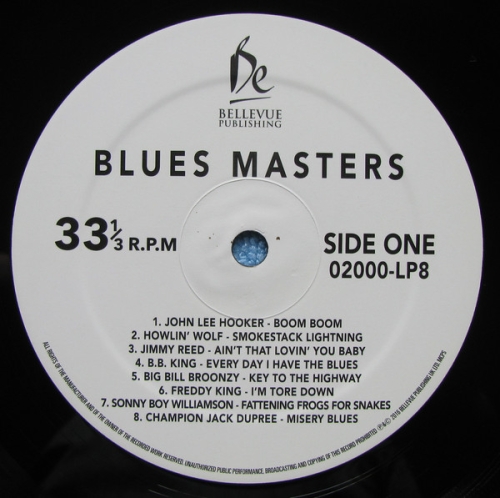 Картинка Blues Masters Various artists (LP) Bellevue 401366 5711053020383 фото 3