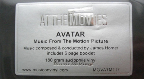 Картинка Avatar Music From The Motion Picture Soundtrack James Horner (2LP) MusicOnVinyl 401789 8719262002197 фото 4