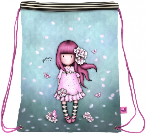 Картинка Мешок для обуви Gorjuss Sparkle & Bloom Cherry Blossom SL479GJ17 5018997628775