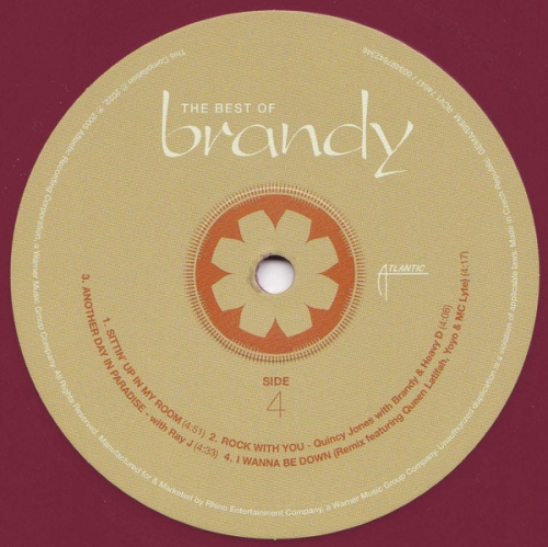 Картинка Brandy The Best of Brandy (2LP) Warner Music 401628 603497842346 фото 6