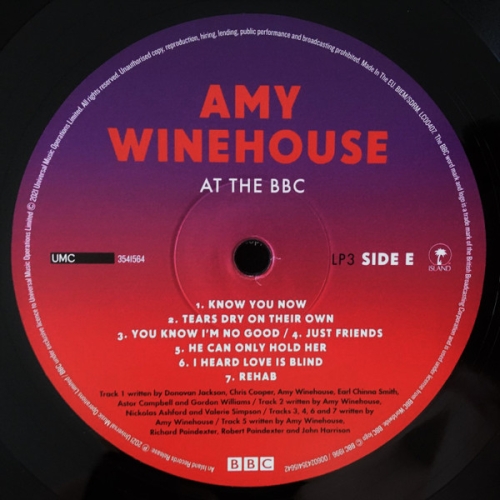 Картинка Amy Winehouse At The BBС (3LP) Universal Music 401602 602435415604 фото 9
