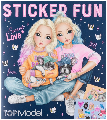 Картинка Альбом для творчества с наклейками TOPModel Sticker Fun DOG Топ Модель для девочек 0410740/0010740 4010070420697