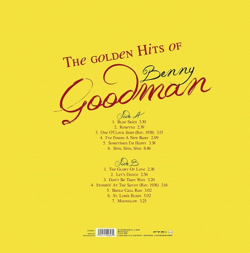 Картинка Benny Goodman The Golden Hits Of Benny Goodman (LP) ZYX Music 401636 194111003934 фото 2