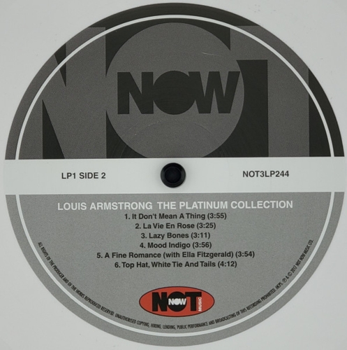 Картинка Louis Armstrong The Platinum Collection White Vinyl (3LP) NotNowMusic 393755 5060403742445 фото 7