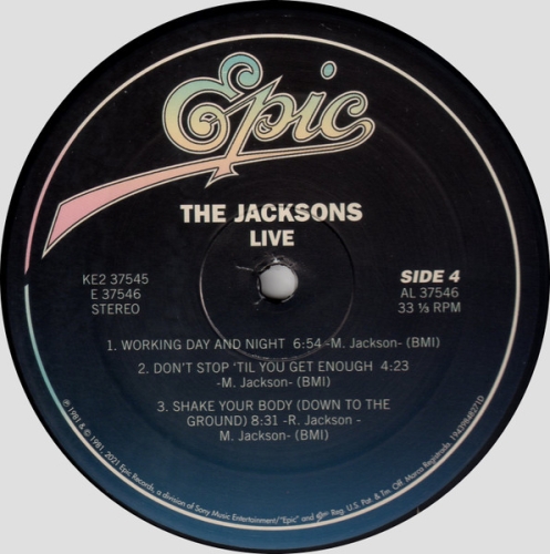 Картинка The Jacksons Live (2LP) Sony Music 401606 194398482712 фото 6