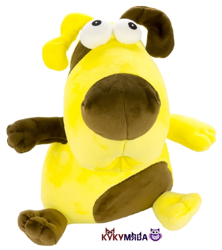 Картинка Антистрессовая игрушка Пучеглаз Собака 40*28 см Штучки, к которым тянутся ручки 14аси57ив 4660003726824