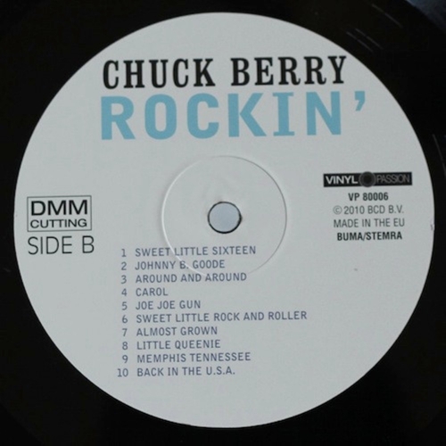 Картинка Chuck Berry Rockin' 20 Original Recordings (LP) Vinyl Passion Music 402012 8712177056842 фото 4