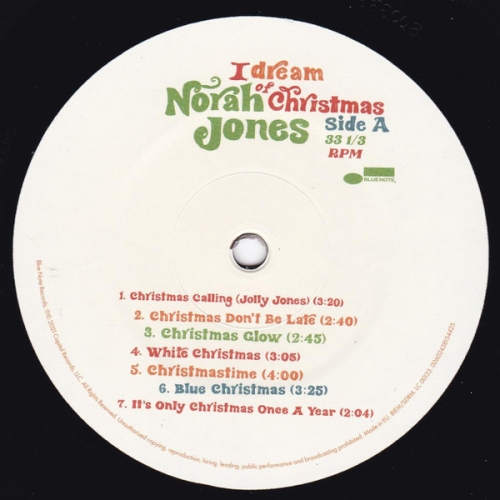 Картинка Norah Jones I Dream Of Christmas (LP) Blue Note 400638 0602438154425 фото 4