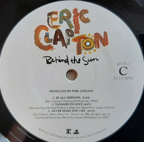 Картинка Eric Clapton Behind The Sun (2LP) Reprise Records 401718 093624968825 фото 9