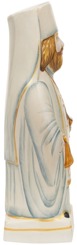 Картинка Фигурка декоративная Священник в белом керамический авторской ручной работы КМ Ариадна КМА-ФД-37 2424680006554 фото 5