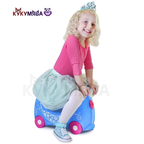 Картинка Детский чемодан Жемчужная карета принцессы на колесиках Trunki 0259-GB01 5055192202591 фото 8