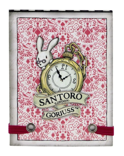 Картинка МИНИ-Блокнот 11 Х 8 Х 1 см для записей Gorjuss Wonderland Finding My Way Санторо для девочек SL1121GJ01 5018997634189 фото 3