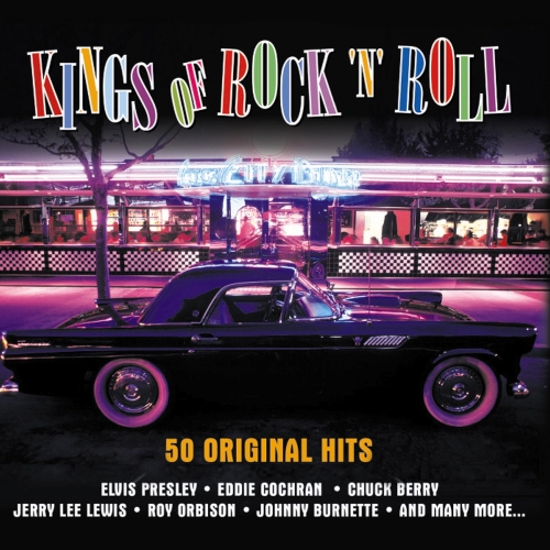 Картинка Kings Of Rock N Roll 50 Original Hits Various Artists (2CD) NotNowMusic 378146 5060143492938