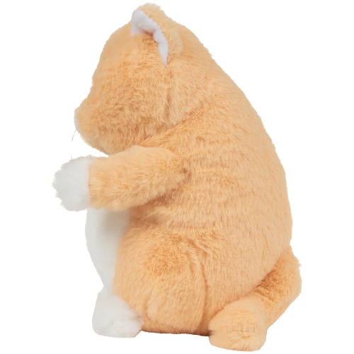 Картинка Игрушка мягкая Толстый кот 20см (персиковый) Lapkin AT365263 4627093652631 фото 4