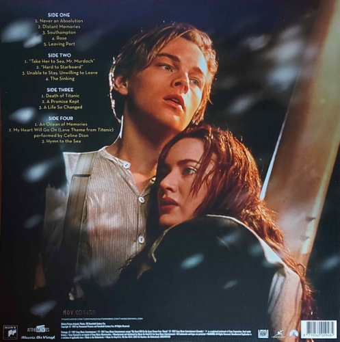 Картинка Titanic Music From The Motion Picture James Horner Sounftrack Silver Black Marbled Vinyl (2LP) MusicOnVinyl 401795 8719262029484 фото 3