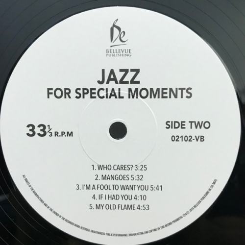 Картинка Jazz For Special Moments Various Artists (LP) Bellevue 399210 5711053021021 фото 4