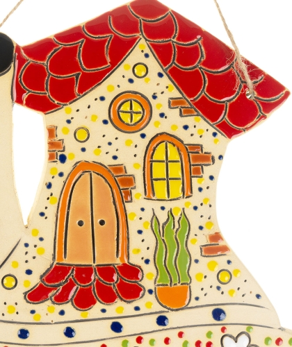 Картинка Панно Улитка с домиком декоративное авторской ручной работы КМ Ариадна КМА-ПД-26 2424680005502 фото 3