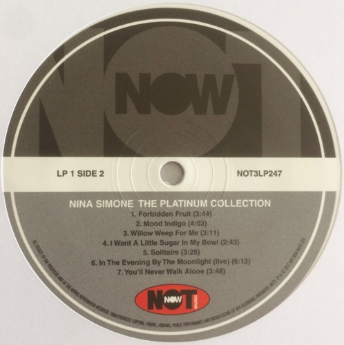 Картинка Nina Simone The Platinum Collection White Vinyl (3LP) NotNowMusic 395369 5060403742476 фото 5