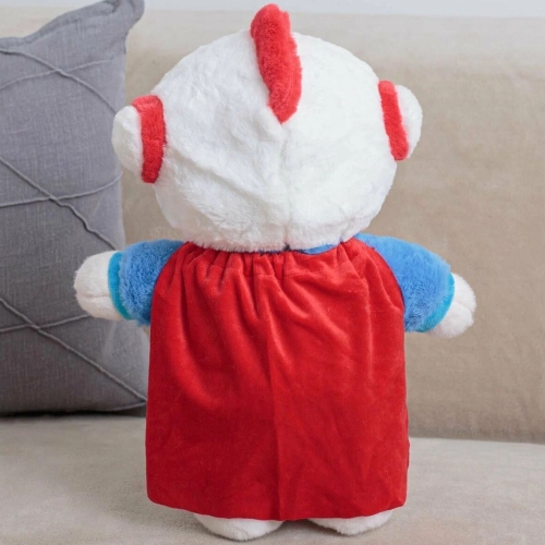 Картинка Мягкая игрушка Мишка в пижаме супергероя 40 см ТО-МА-ТО DL604018508W 4660185252807 фото 3