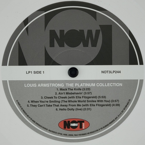 Картинка Louis Armstrong The Platinum Collection White Vinyl (3LP) NotNowMusic 393755 5060403742445 фото 6