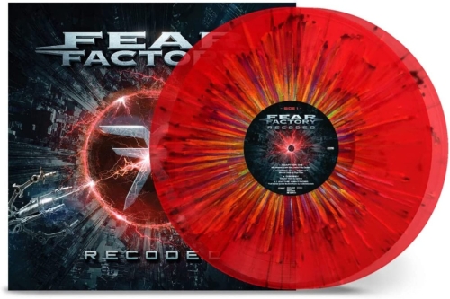 Картинка Fear Factory Recoded Transparent Red Rainbow Splatter Vinyl (2LP) Nuclear Blast 401744 4065629668112 фото 2