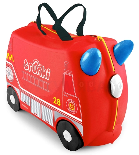 Картинка Детский чемодан Пожарный Фрэнк на колесиках Trunki 0254-GB01 5055192202546
