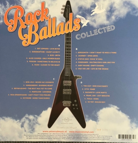 Картинка Rock Ballads Collected Various Artists (2LP) MusicOnVinyl 401543 0600753950746 фото 3