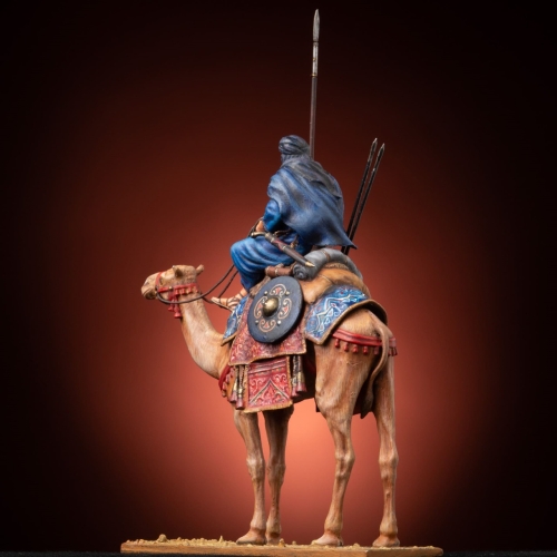Картинка Оловянная миниатюра Туарег на верблюде Балтийская коллекция солдатиков 3.4-024 2424680008008 фото 3