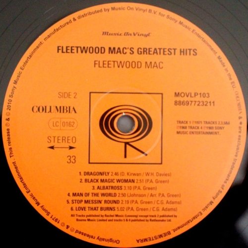 Картинка Fleetwood Mac Greatest Hits (LP) MusicOnVinyl 398821 886977232114 фото 4