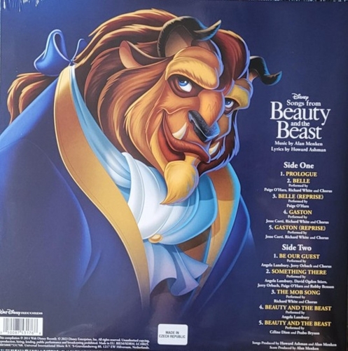 Картинка Disney Songs From Beauty And The Beast Soundtrack Canary Yellow Vinyl (LP) Walt Disney Records 401820 050087531768 фото 5