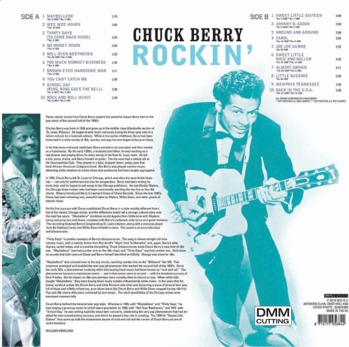 Картинка Chuck Berry Rockin' 20 Original Recordings (LP) Vinyl Passion Music 402012 8712177056842 фото 2